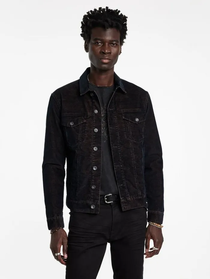 Coats And Jackets Men John Varvatos DALLAS TRUCKER Pruce