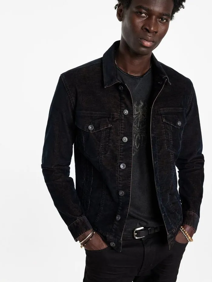 Coats And Jackets Men John Varvatos DALLAS TRUCKER Pruce