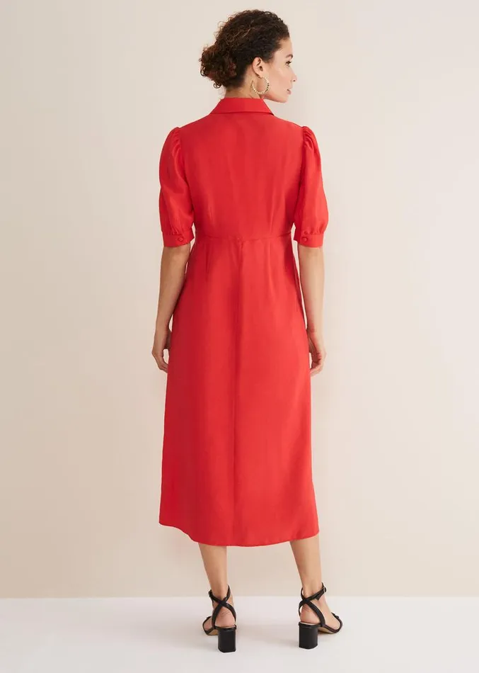 Cosette Dress Red Women Phase Eight Dresses