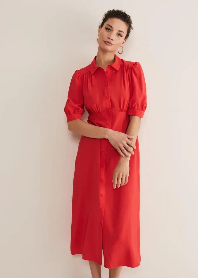 Cosette Dress Red Women Phase Eight Dresses