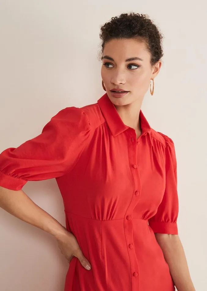 Cosette Dress Red Women Phase Eight Dresses