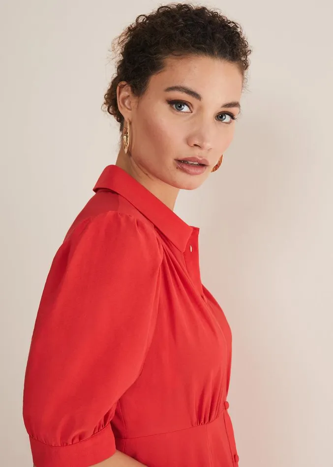 Cosette Dress Red Women Phase Eight Dresses