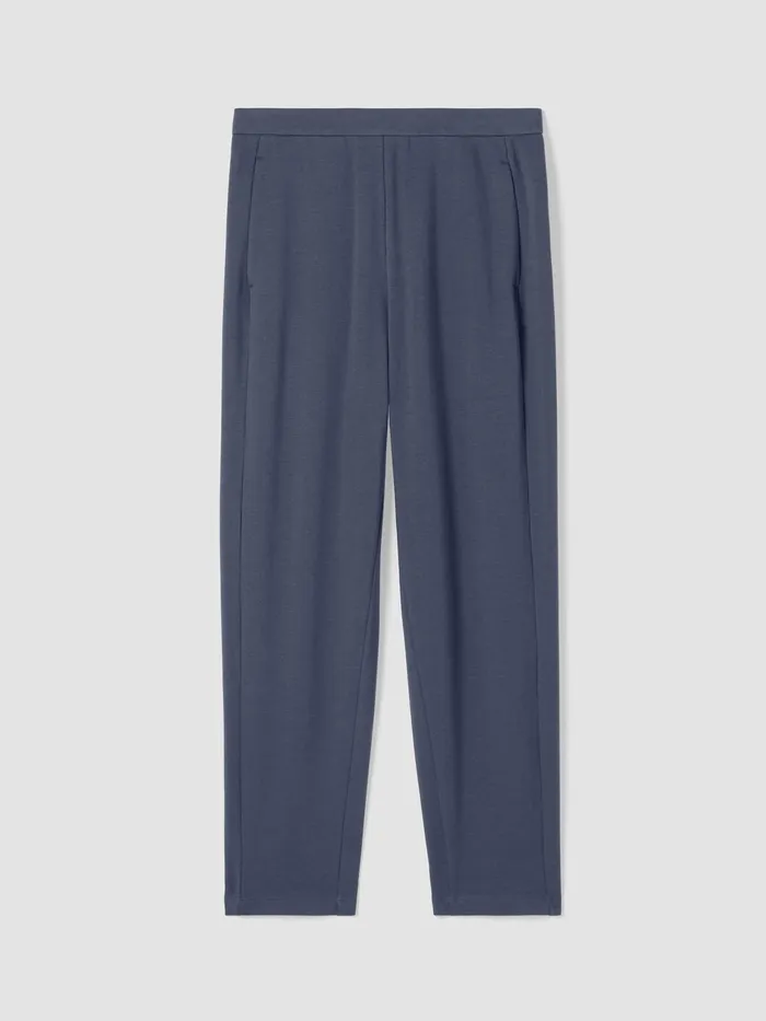 Cozy Brushed Terry Hug Slouchy Pant Ocean Women Eileen Fisher Pants Shorts and Jumpsuits