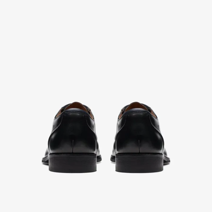 Craft Arlo Lace Black Leather Men Clarks Dress Shoes