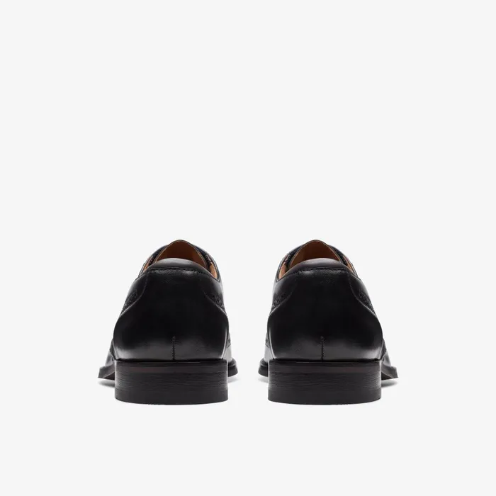 Craft Arlo Limit Black Leather Men Clarks Dress Shoes