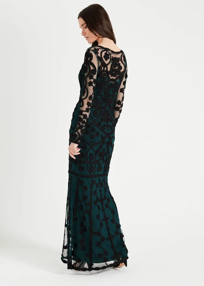 Cristine Tapework Lace Dress Blackjuniper Women Phase Eight Dresses