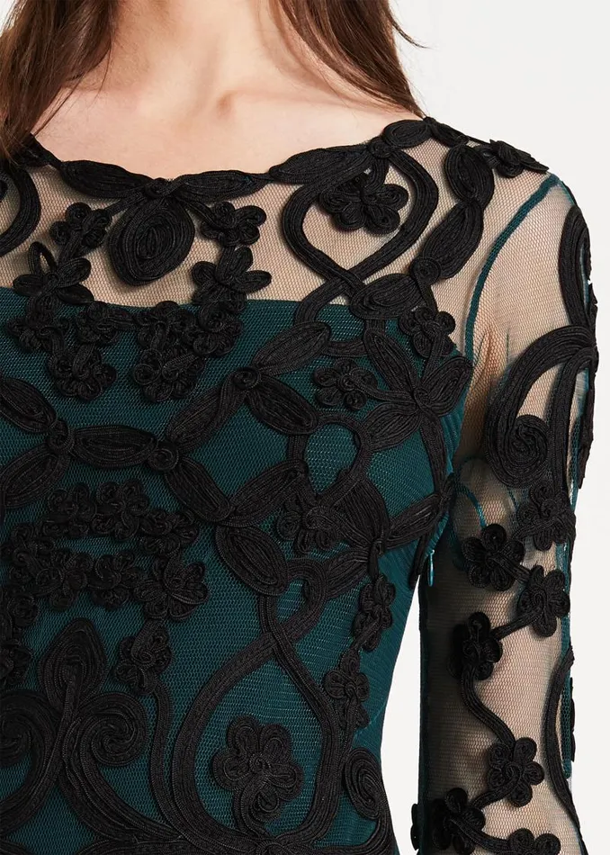 Cristine Tapework Lace Dress Blackjuniper Women Phase Eight Dresses