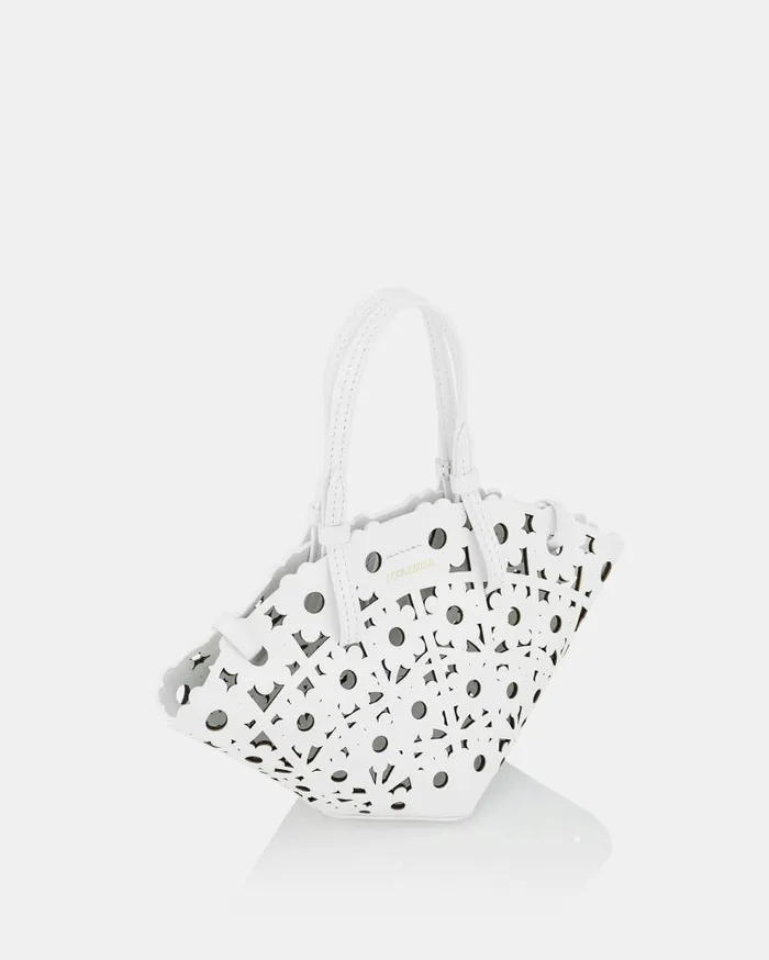 Daisy Mini Tote White Women Aquazzura Mini Bags