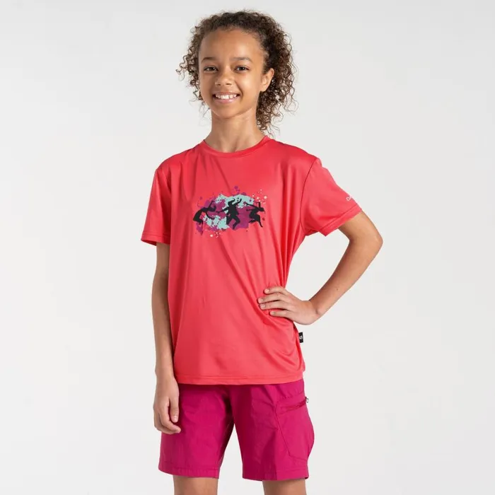 Dare 2b Amuse II TShirt Neon Spring Kids