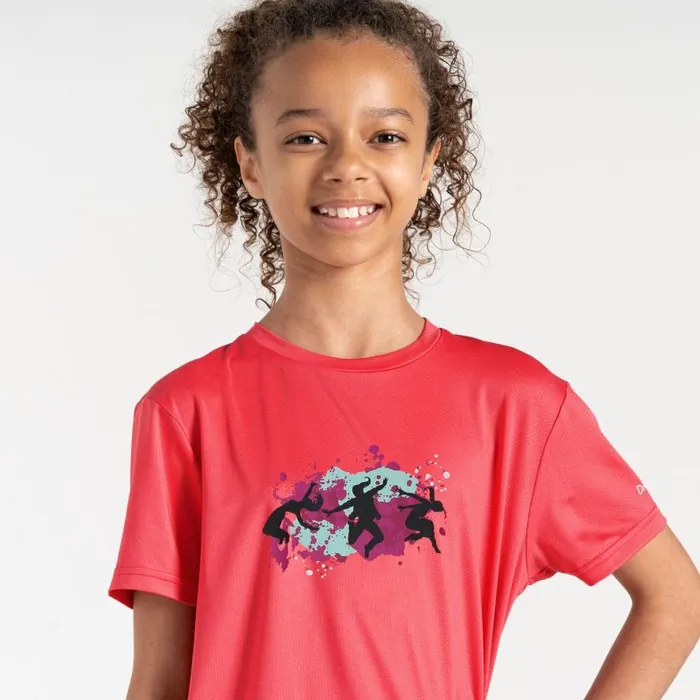 Dare 2b Amuse II TShirt Neon Spring Kids