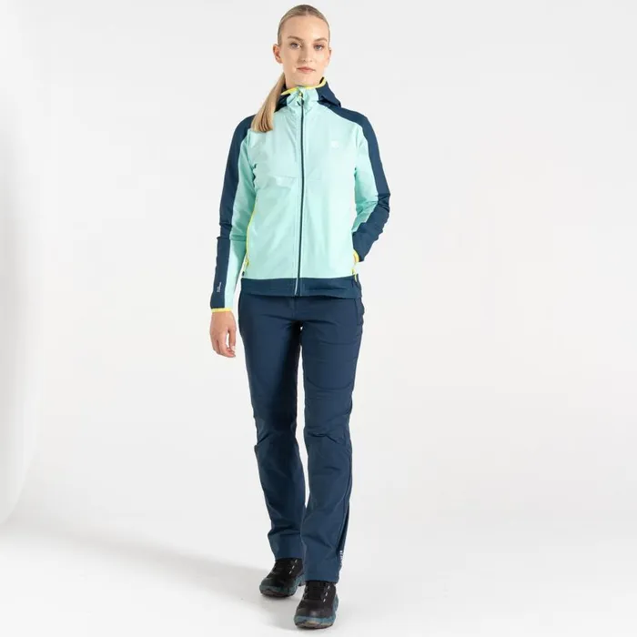 Dare 2b Avidly II Softshell Jacket Mint Green Moonlight Denim Women Softshell Jackets
