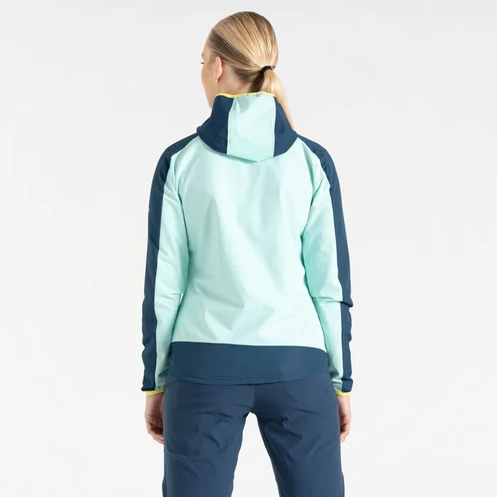 Dare 2b Avidly II Softshell Jacket Mint Green Moonlight Denim Women Softshell Jackets