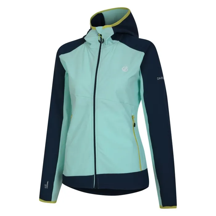 Dare 2b Avidly II Softshell Jacket Mint Green Moonlight Denim Women Softshell Jackets