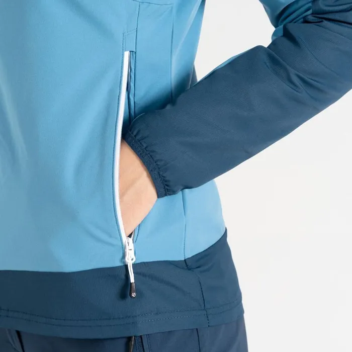 Dare 2b Avidly II Softshell Jacket Niagara Blue Satsuma Women Softshell Jackets
