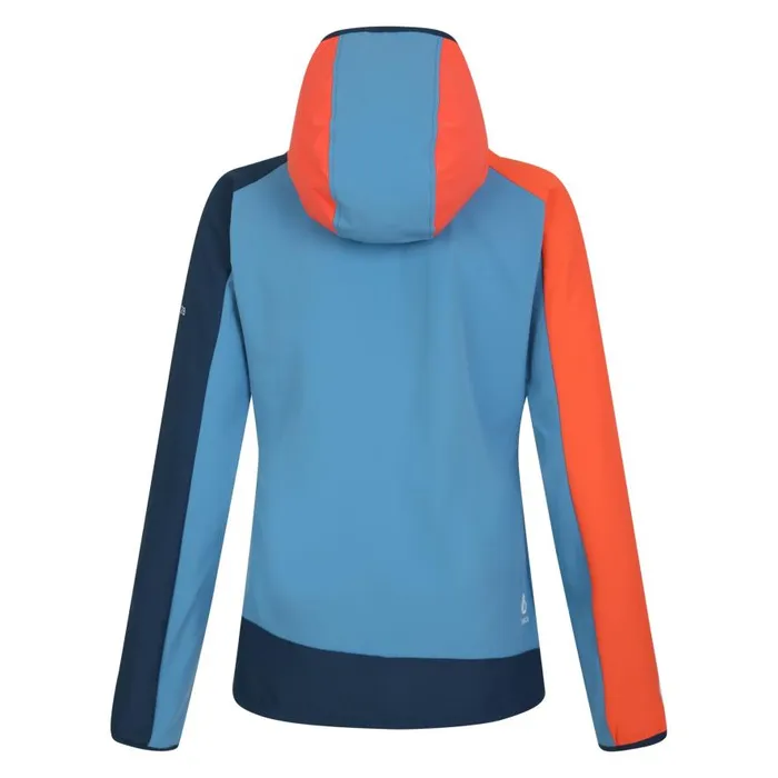 Dare 2b Avidly II Softshell Jacket Niagara Blue Satsuma Women Softshell Jackets