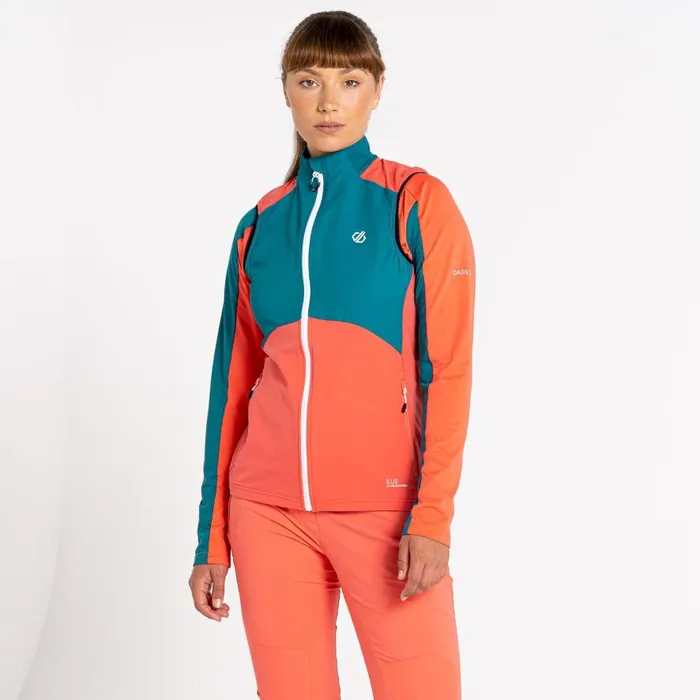 Dare 2b Avidly Softshell Vest Neon Peach Women Gilets