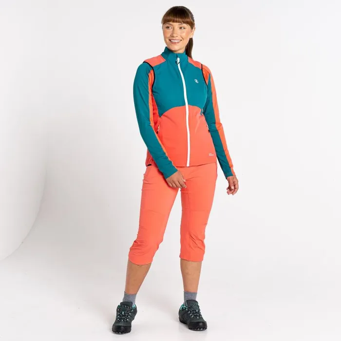 Dare 2b Avidly Softshell Vest Neon Peach Women Gilets