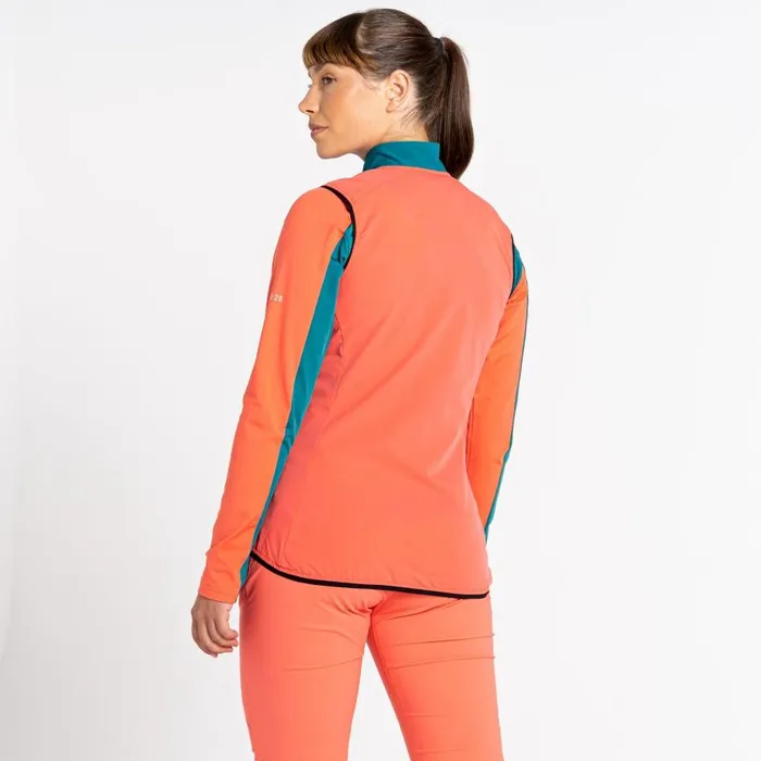 Dare 2b Avidly Softshell Vest Neon Peach Women Gilets