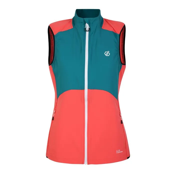 Dare 2b Avidly Softshell Vest Neon Peach Women Gilets