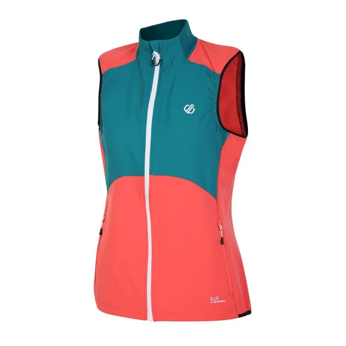 Dare 2b Avidly Softshell Vest Neon Peach Women Gilets