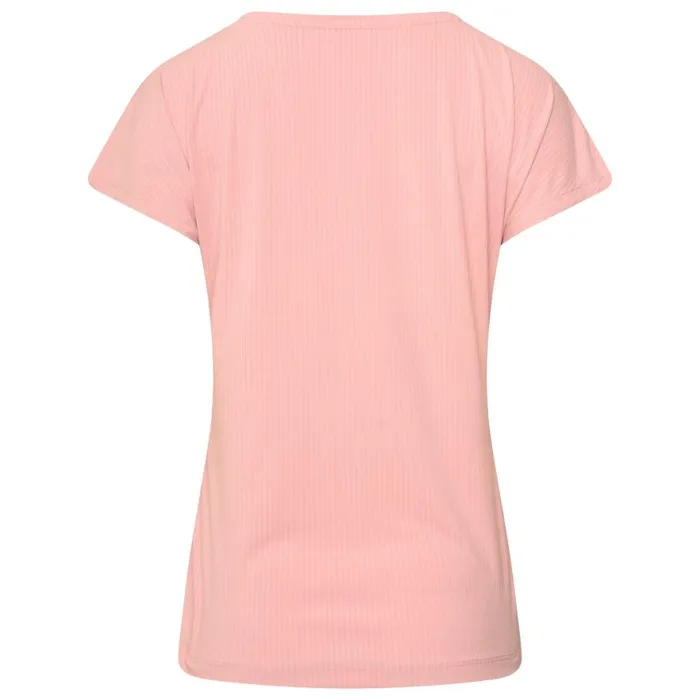 Dare 2b Breeze By Lightweight Tee Powder Pink Women Gym Tops