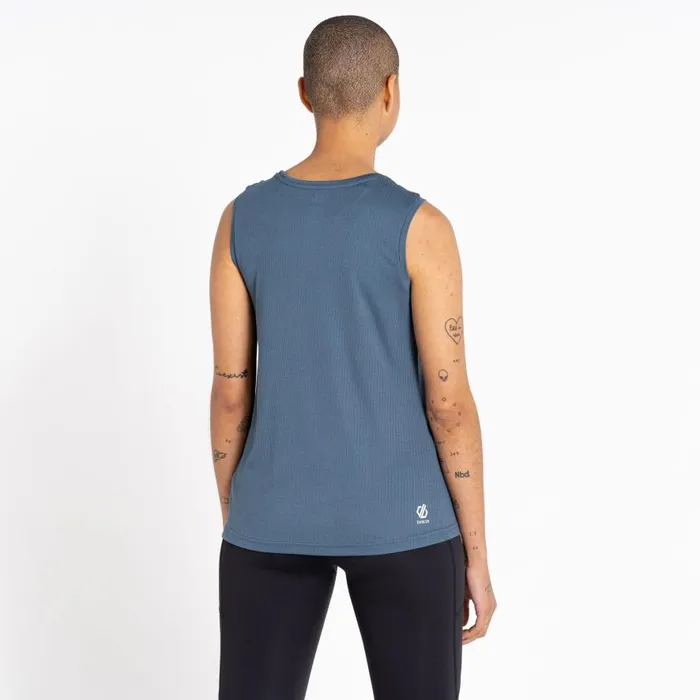 Dare 2b Capacity Fitness Tank Orion Grey Women Gym Tops
