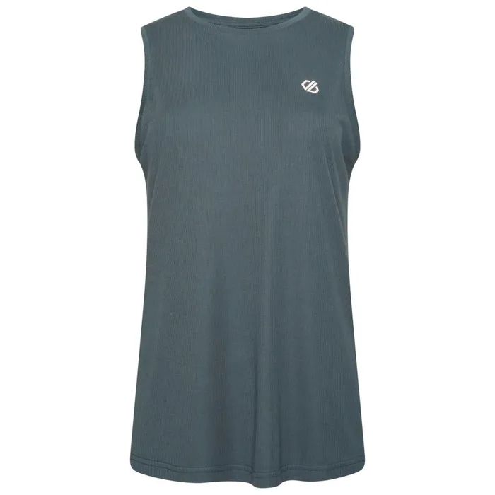 Dare 2b Capacity Fitness Tank Orion Grey Women Gym Tops