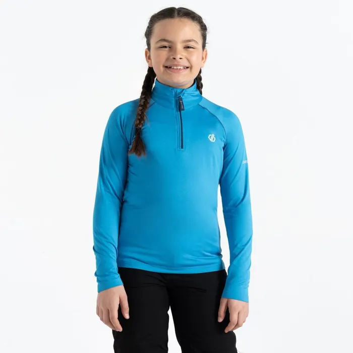 Dare 2b Consist II Recycled Core Stretch Swedish Blue Kids Fleece