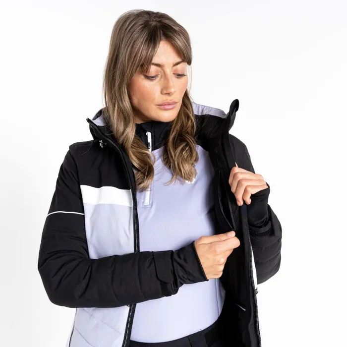Dare 2b Conveyed Waterproof Ski Jacket Cosmic Sky Women Waterproof Jackets