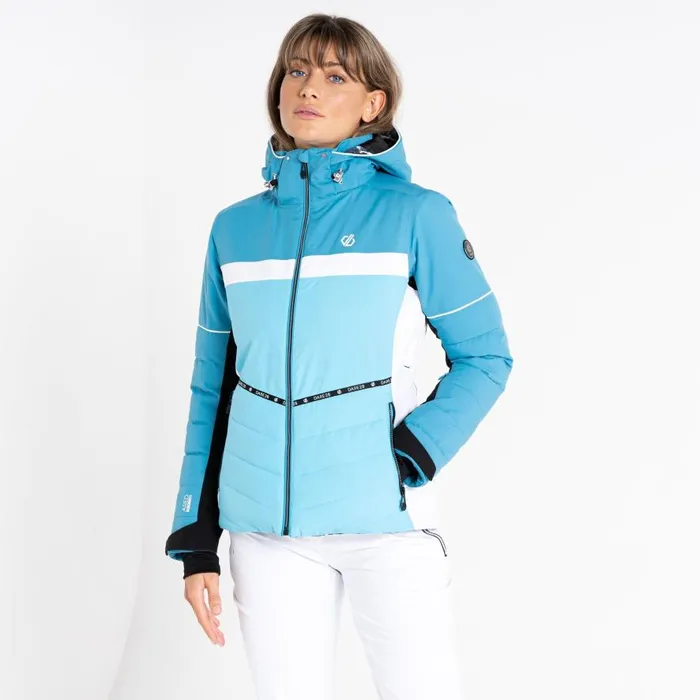Dare 2b Conveyed Waterproof Ski Jacket River Blue Women Waterproof Jackets