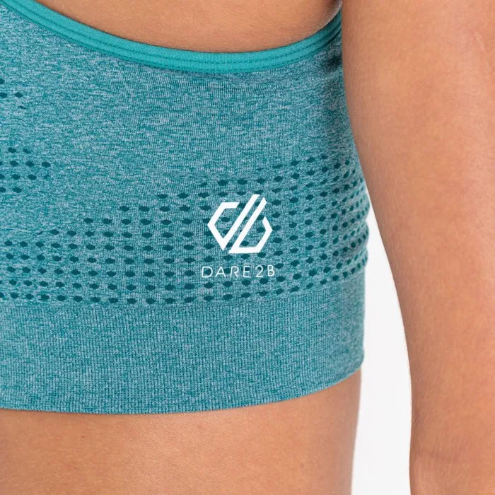 Dare 2b Don039t Sweat It II Sports Bra Fortune Green Women Gym Tops