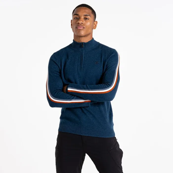 Dare 2b Dutiful II Half Zip Sweater Moonlight Denim Marl Men Fleece