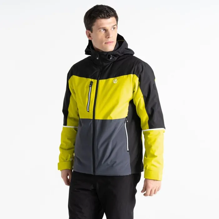 Dare 2b Eagle Ski Jacket Neon Yellow Black Men Ski Jackets