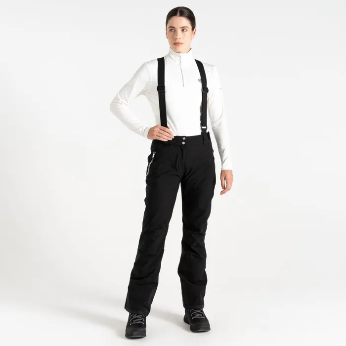 Dare 2b Effused II Recycled Ski Pants Black Women Ski Trousers and Salopettes