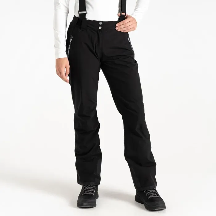 Dare 2b Effused II Recycled Ski Pants Black Women Ski Trousers and Salopettes