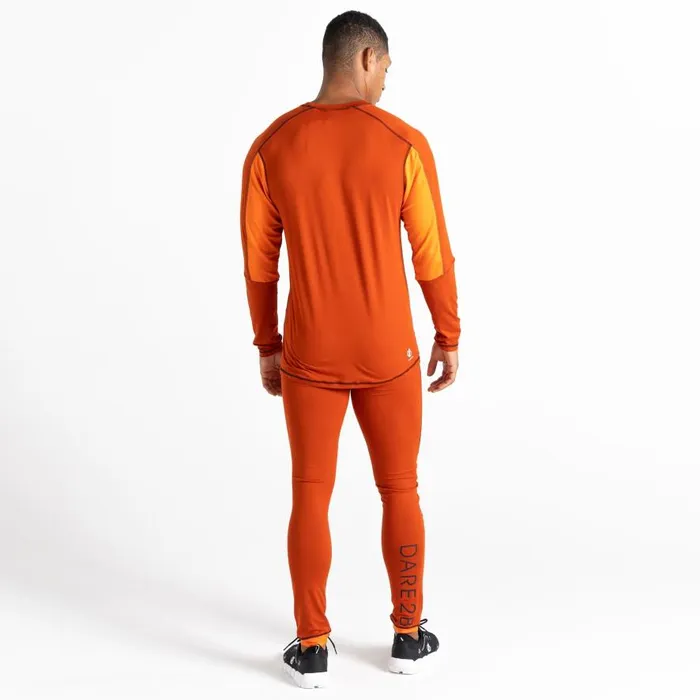 Dare 2b Exchange III Thermal Baselayer Set Puffins Orange Brown Men Base Layers
