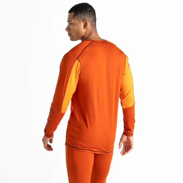 Dare 2b Exchange III Thermal Baselayer Set Puffins Orange Brown Men Base Layers