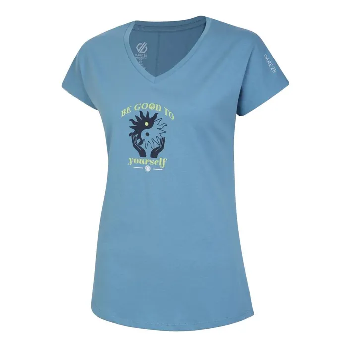 Dare 2b Finite Graphic TShirt Niagara Blue Women Graphic TShirts