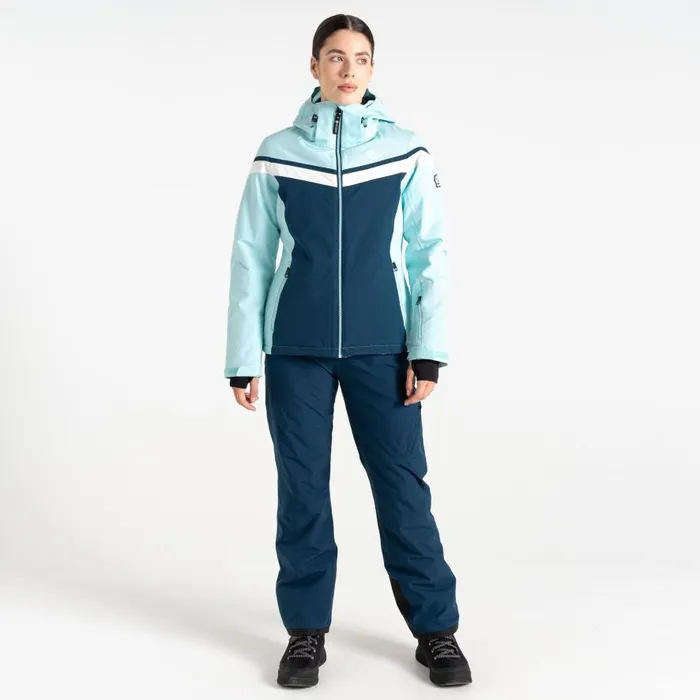 Dare 2b Flurry Ski Jacket Moonlight Denim Blue Women Ski Jacket