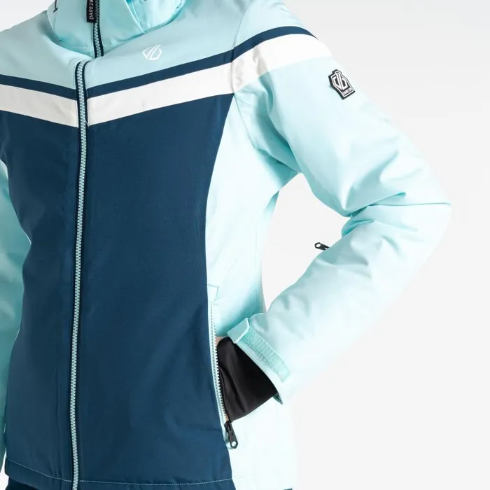Dare 2b Flurry Ski Jacket Moonlight Denim Blue Women Ski Jacket