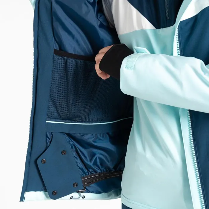 Dare 2b Flurry Ski Jacket Moonlight Denim Blue Women Ski Jacket