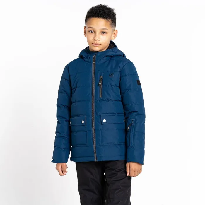 Dare 2b Folly Waterproof Ski Jacket Moonlight Denim Kids Insulated Jackets