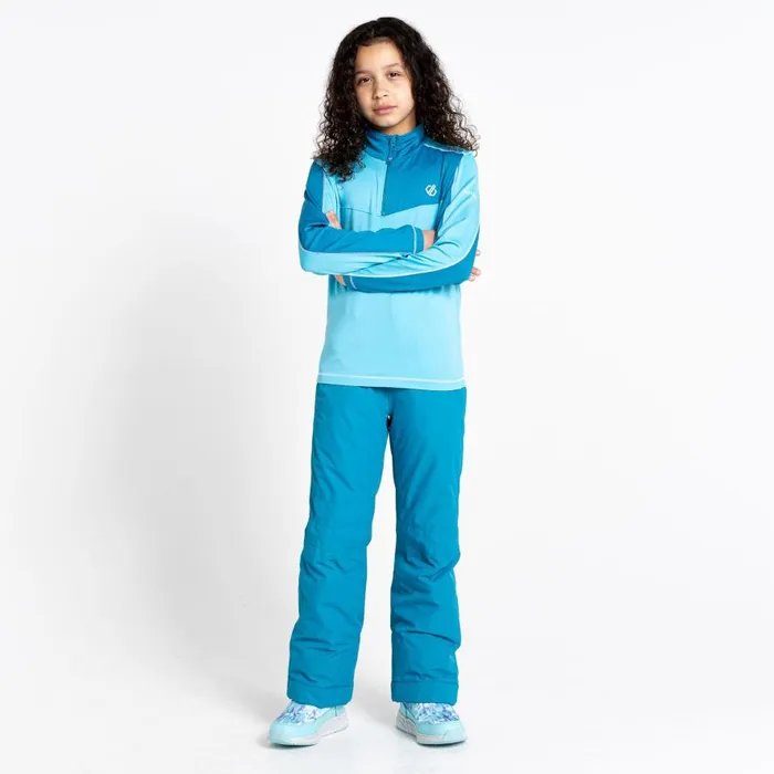 Dare 2b Formate II Core Stretch Midlayer Fjord Blue Kids Fleece