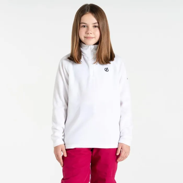 Dare 2b Freehand Half Zip Fleece White Kids Fleece