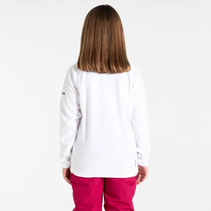 Dare 2b Freehand Half Zip Fleece White Kids Fleece