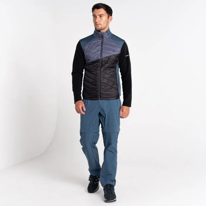 Dare 2b Gendarme Wool Padded Vest Orion Grey Black Men Gilets
