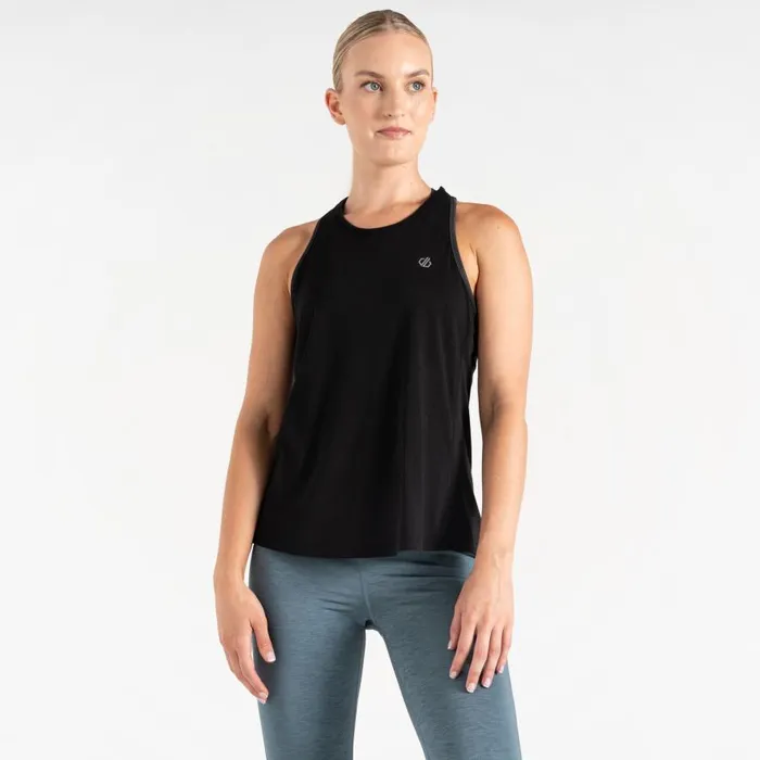 Dare 2b Gravitate Vest Black Women Gym Tops