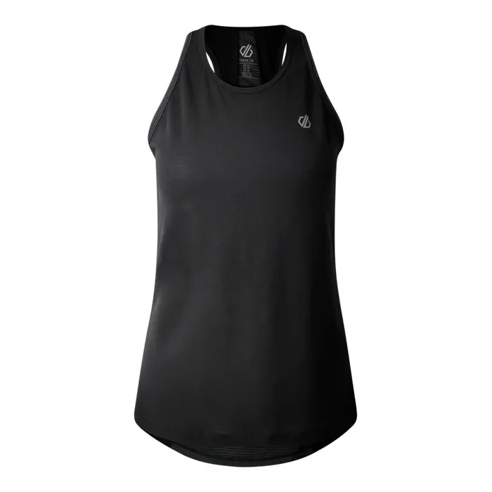 Dare 2b Gravitate Vest Black Women Gym Tops