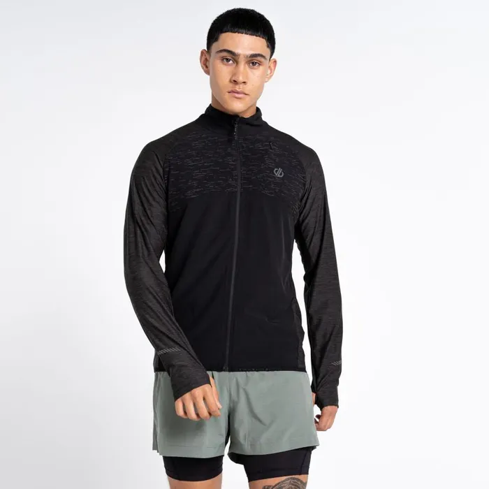 Dare 2b Hustle Reflective Windshell Black Men Lightweight Jackets
