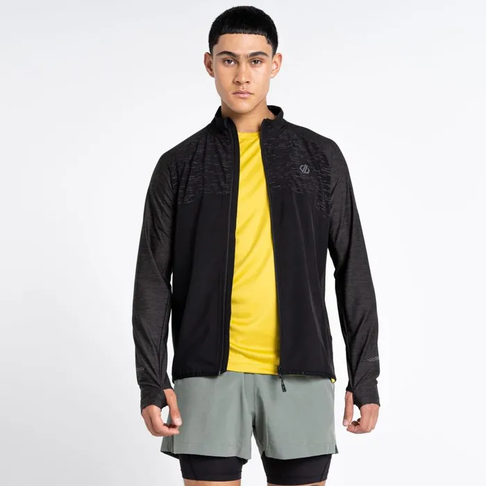Dare 2b Hustle Reflective Windshell Black Men Lightweight Jackets